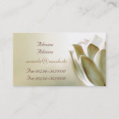 Lotus Visitenkarte (Rückseite)