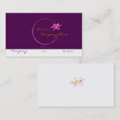 Lotus-Visitenkarte Visitenkarte (Vorne/Hinten)