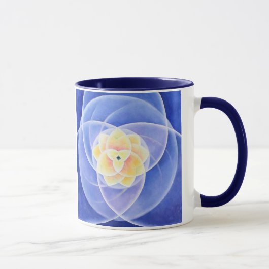 Lotus von Lynda Vugler Tasse (Rechts)