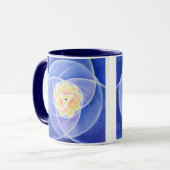 Lotus von Lynda Vugler Tasse (Vorderseite Links)