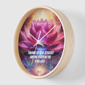 LOTUS-Wanduhr Uhr (Winkel)