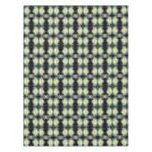 Lotus Water Lilie Blume Abstraktes Art Pattern Tischdecke (Vorderseite)