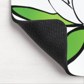 Lotus Water Lily Blume Bloom Blossom Mousepad (Ecke)
