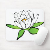 Lotus Water Lily Blume Bloom Blossom Mousepad (Mit Mouse)