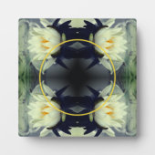 Lotus Water Lily Blume erstellen Sie Ihr eigenes F Fotoplatte (Vorderseite)