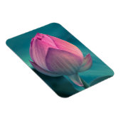 Lotus Water Lily Blume Magnet (Rechte Seite)