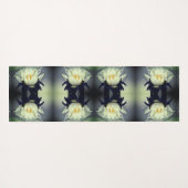 Lotus Water Livio Blume Abstrakte Art Yogamatte (Rückseite (Horizontal))