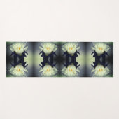 Lotus Water Livio Blume Abstrakte Art Yogamatte (Vorderseite (Horizontal))