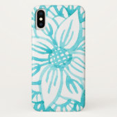 Lotus Watercolor iPhone Case (Rückseite)