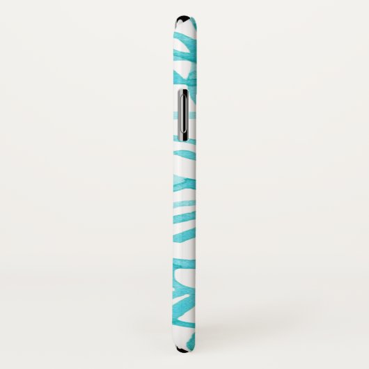 Lotus Watercolor iPhone Case (Hinten/Rechts)