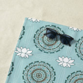 Lotus Weave Beach Handtuch (Beispiel)