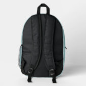 Lotus Weave Bedruckter Rucksack (Rückseite)