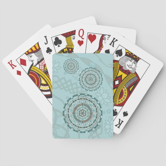Lotus Weave Classic Playing Cards Spielkarten (Rückseite)