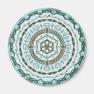 Lotus Weave Magnet