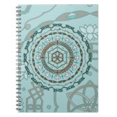Lotus Weave-Notebook Notizblock (Vorderseite)