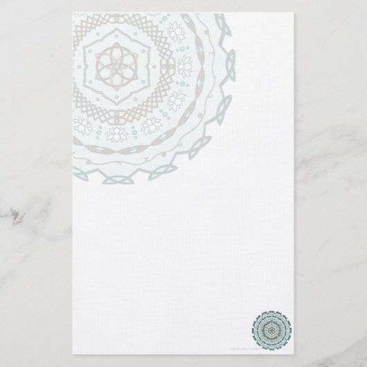 Lotus Weave Stationery Briefpapier (Vorderseite)