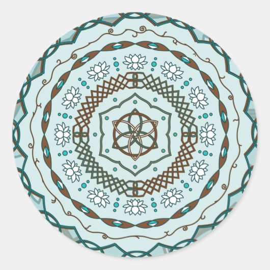 Lotus Weave Sticker (Vorderseite)