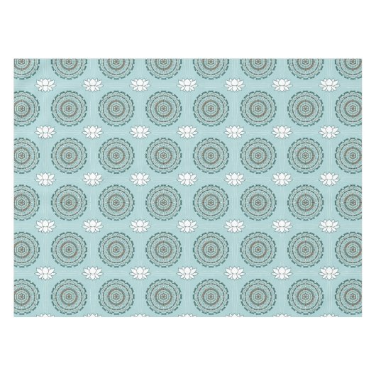 Lotus Weave Tablecloth Tischdecke (Vorderseite (Horizontal))