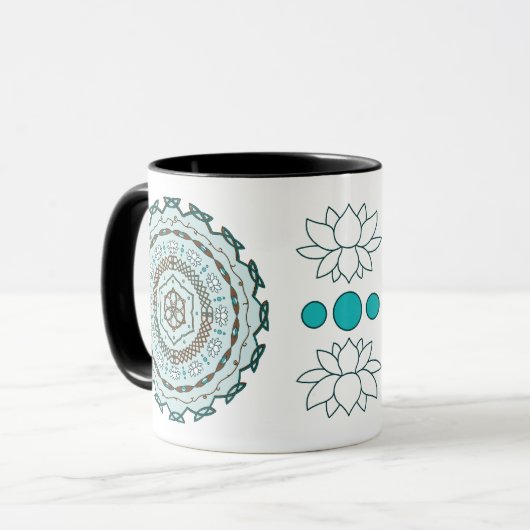 Lotus Weave Tasse (Vorderseite Links)