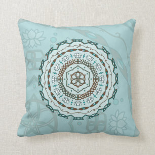 Lotus-Webart-Kissen Kissen