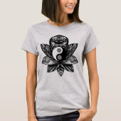 Lotus Yin Yang T-Shirt (Vorderseite)