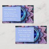 Lotus Yoga Flow Berufliche Führungskraft Visitenkarte (Vorne/Hinten)