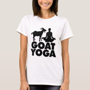 Lotus-Yoga-Haltung Ziegen-Yoga _1 T-Shirt