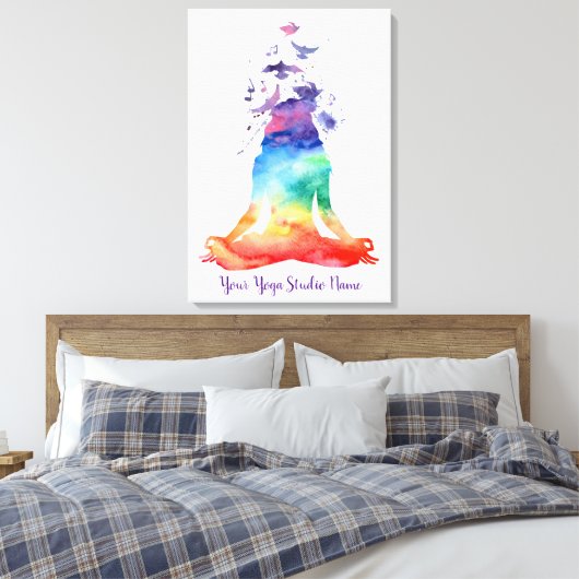 LOTUS YOGA LEINWAND (Insitu (Schlafzimmer))