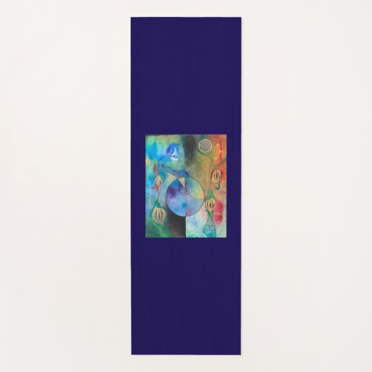 Lotus Yoga Mat Yogamatte (Vorderseite)