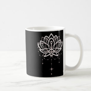 Lotus-Yoga-Namaste-Lilien-Blumengrafik Kaffeetasse