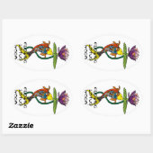 Lotus Yoga Sticker (Blatt)