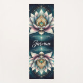 Lotus Yogamatte (Vorderseite)