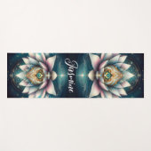 Lotus Yogamatte (Vorderseite (Horizontal))