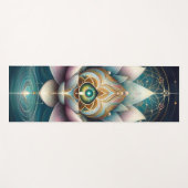 Lotus Yogamatte (Vorderseite (Horizontal))