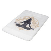 Lotus Zen Bath Mat Badematte (Schrägansicht)