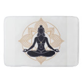 Lotus Zen Bath Mat Badematte (Vorderseite)