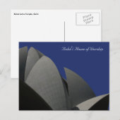 Lotusanbetung Postkarte (Vorne/Hinten)