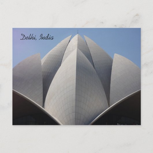 Lotusblätter Postkarte (Vorderseite)