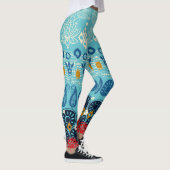 Lotusblume Leggings (Rechts)