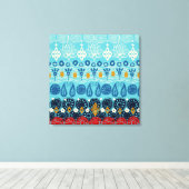 Lotusblume Leinwanddruck (Insitu (Holzboden))