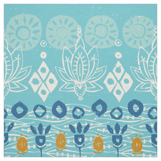 Lotusblume Stoff (Muster)