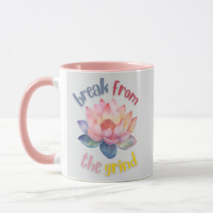 Lotusblumen-Kaffeetasse Tasse