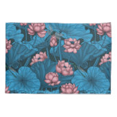 Lotusgarten Kissenbezug (Rückseite)