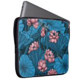 Lotusgarten Laptopschutzhülle (Vorne Rechts)