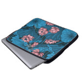 Lotusgarten Laptopschutzhülle (Vorne Knopf)