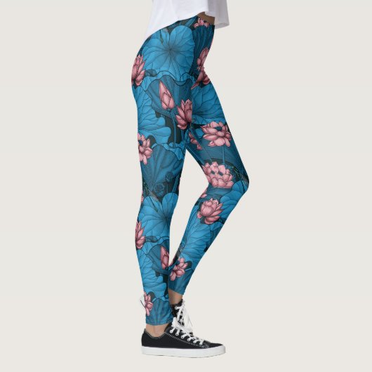 Lotusgarten Leggings (Rechts)