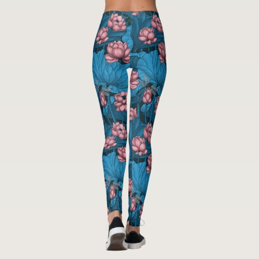 Lotusgarten Leggings (Rückseite)
