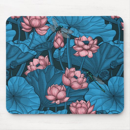 Lotusgarten Mousepad (Vorne)