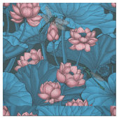 Lotusgarten Stoff (Muster)