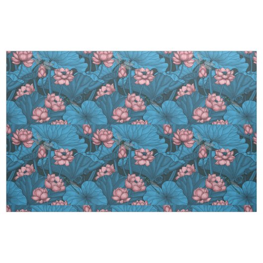 Lotusgarten Stoff (Fat Quarter (45,7 x 55,9 cm))